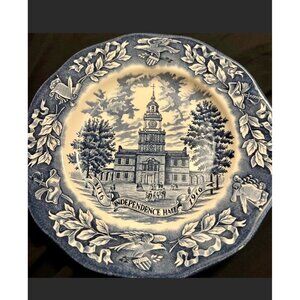 Avon Independence Hall Bicentennial Plate